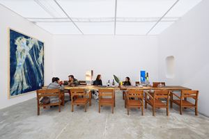 Ulla von Brandenburg and Rirkrit Tiravanija, <a href='/art-galleries/pilar-corrias/' target='_blank'>Pilar Corrias</a>, West Bund Art & Design, Shanghai (7–10 November 2019). Courtesy Ocula & West Bund Art & Design. Photo: Xing Zhenzhong.